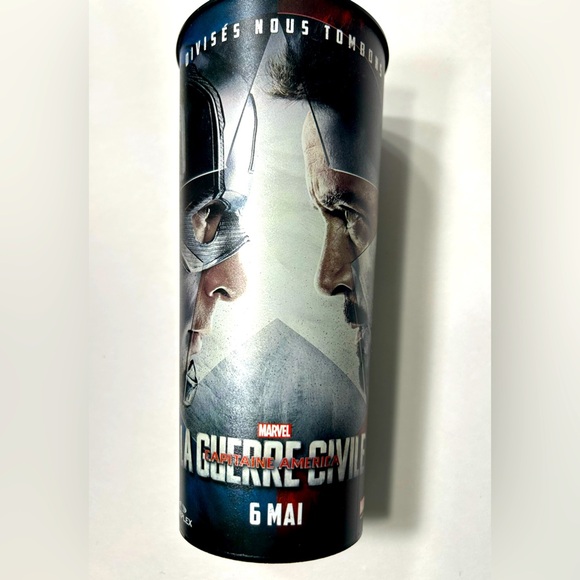 Marvel x The Avengers - Captain America Civil War 9” Plastic Collectible Cup 🇺🇸 - Picture 4 of 8